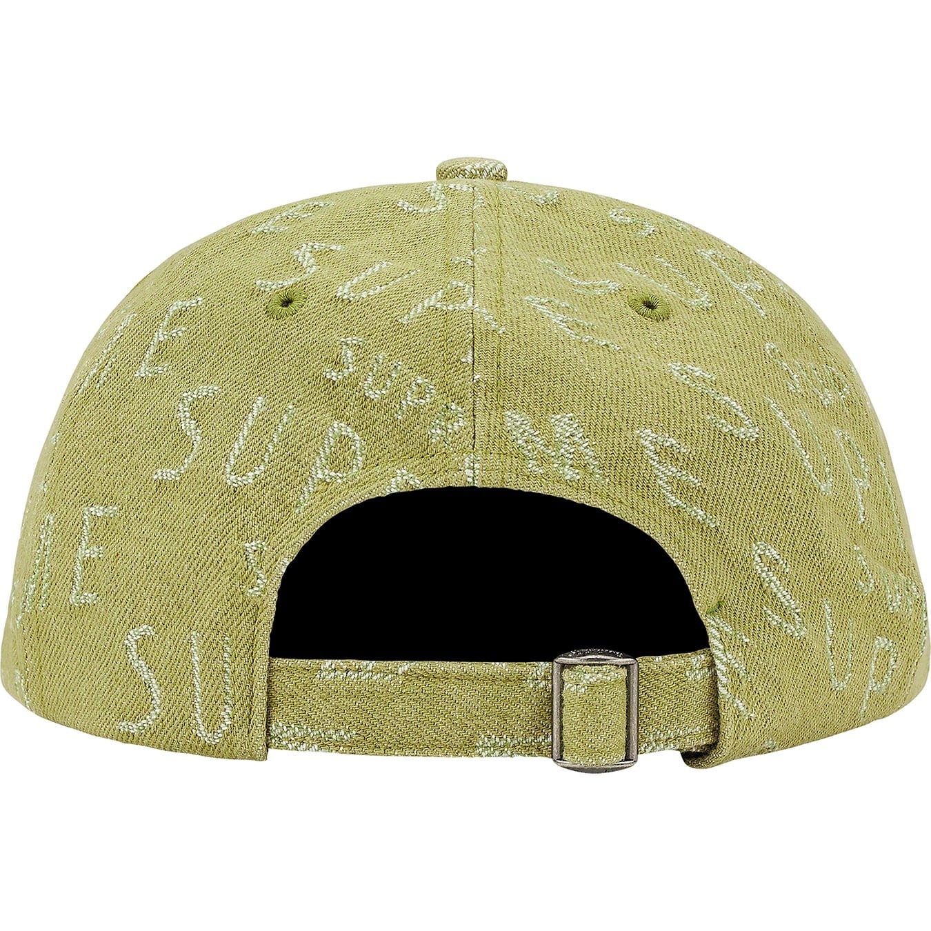 Warp Jacquard Logos Denim 6-Panel view 7